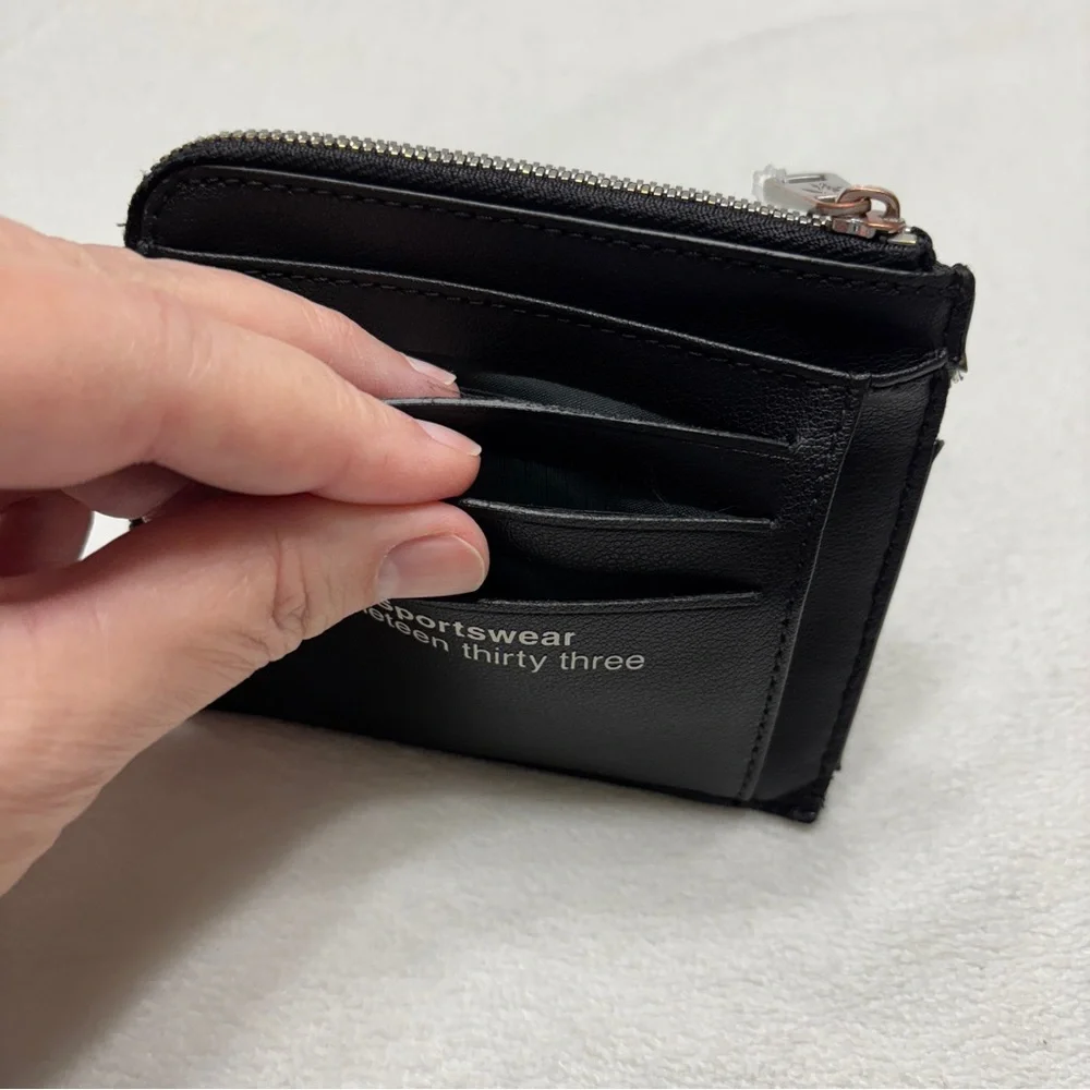 Lacoste FG Sportswear Men’s Card Holder with Zipper Compartment